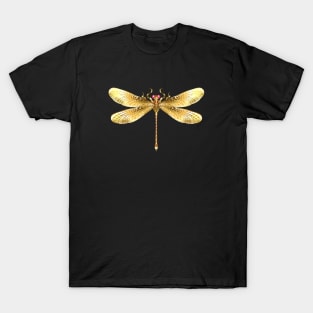 Gold dragonfly T-Shirt